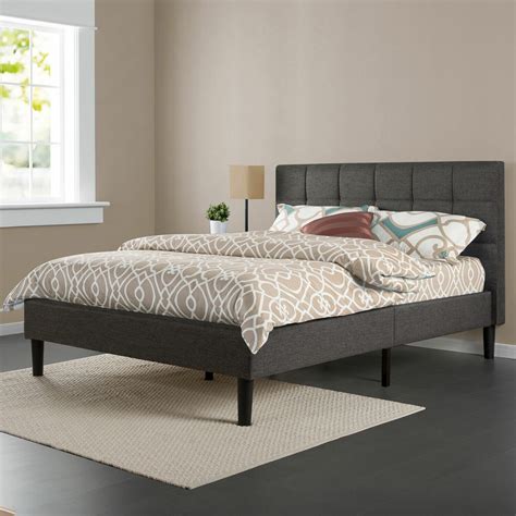 orthotherapy upholstered platform bed reviews wayfair