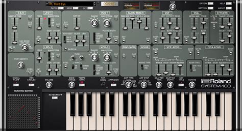 roland system  plug  software synthesizer