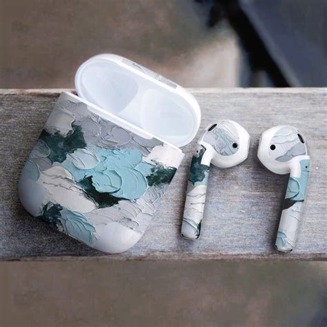 watercolor airpods skin art painting airpods decal pastel etsy cute ipod cases apple