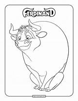 Ferdinand Coloring Whatsapp Tweet Email sketch template