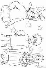 Sakura Coloriage Cardcaptor Captors Ausmalbilder Malvorlage Stimmen sketch template