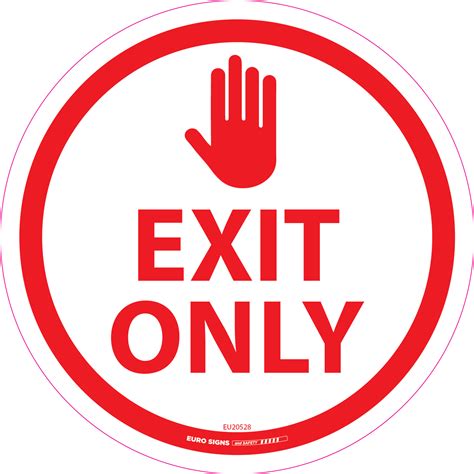 exit  sign printable printable templates