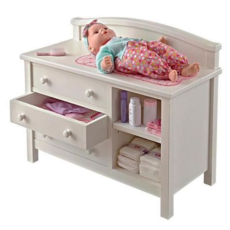 darling doll changing table woodworking plan wood magazine