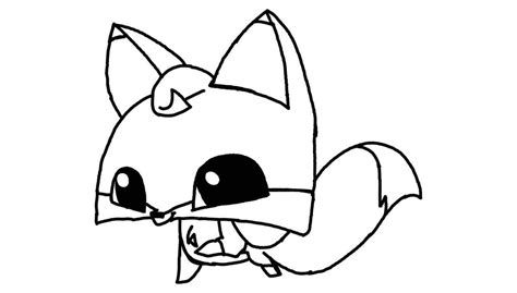 animal jam arctic fox coloring pages coloring pages