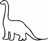 Dinosaur Outline Coloring Clipart Dino Stegosaurus Outlines Brachiosaurus Brontosaurus Kids Dinosaurs Cut Pages Clip Cliparts Library Clipartbest Facts Skeleton Super sketch template