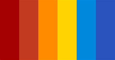 red orange yellow blue color scheme blue schemecolorcom