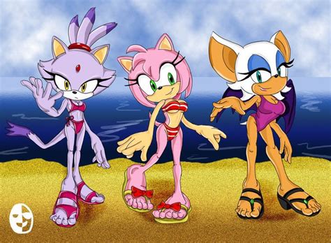 photo of blaze amy rouge beach party for fans of leave amy rose alone beach party time