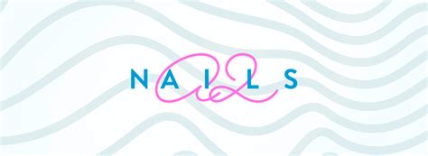nails logo identity  behance