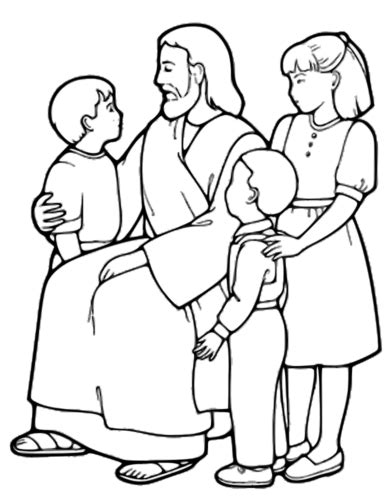 jesus christ coloring pages printable