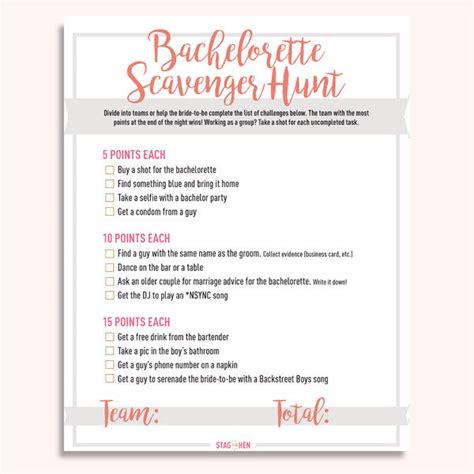 bachelorette party games and activities stag and hen