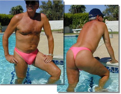 Azur Thong Swimsuits For Men By Brigitewear