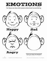 Coloring Face Angry Faces Pages Sad Smiley Printable Happy Smiling Drawing Getcolorings Emotion Getdrawings Emotions Pa Color sketch template