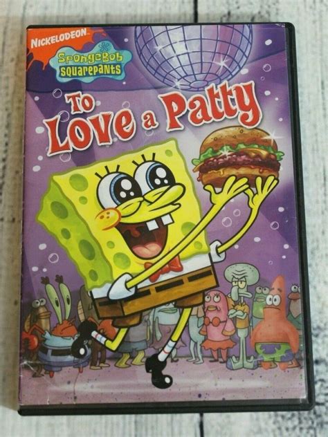Spongebob Squarepants To Love A Patty Dvd 2008