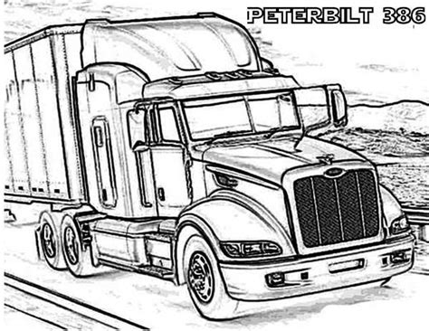 mack classic truck drawings google search truck coloring pages