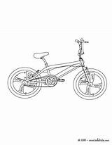 Bmx Hellokids Coloriages Bicicross Danieguto Fahrrad Velos Dirt Drucken sketch template