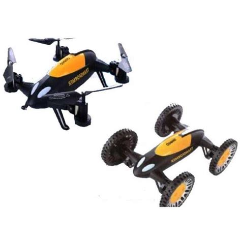 qimmiq drone transformer noir  orange