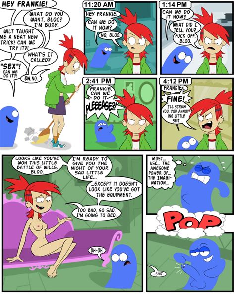 Rule 34 Bloo Chunk Comic Female Foster S Home For