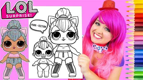 lol doll kitty queen coloring pages  kids vrogueco
