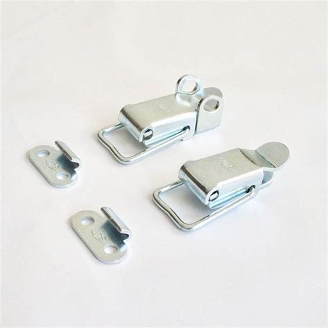 locking kit  straight wire zinc plated loop latch    mm  keeper small latches ajile