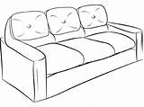 Sofa Coloring Designlooter 540px 91kb sketch template