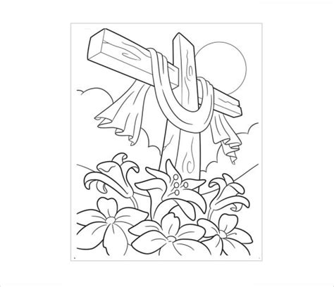 easter colouring pages  sample  format