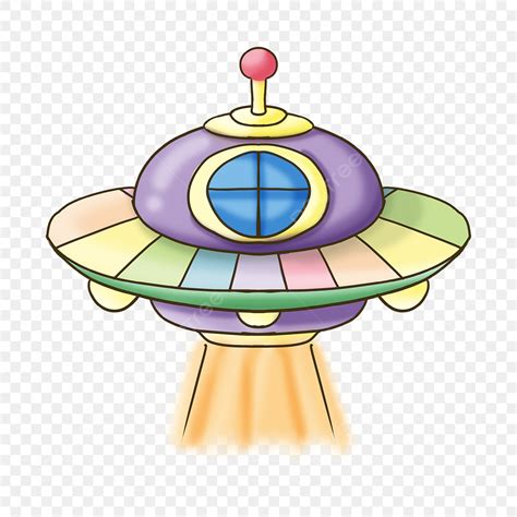 ufo saucer clipart transparent background ufo colorful flying saucer