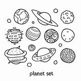 Planets Coloring Planet Pages Solar System Cartoon Drawing Pluto Pdf Printable Color Sheets Kids Getdrawings Sun Print Getcolorings Space Planeten sketch template