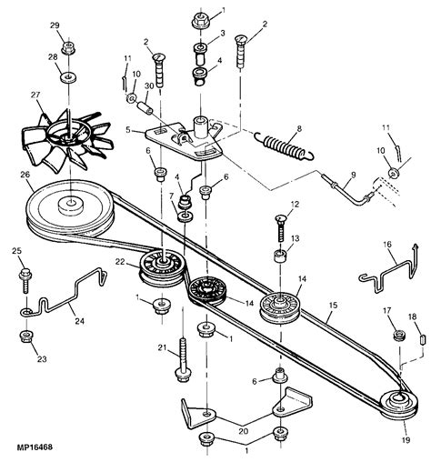 craftsman yts drive belt diagram