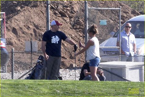 Britney Spears And David Lucado Golfing Range Date Photo
