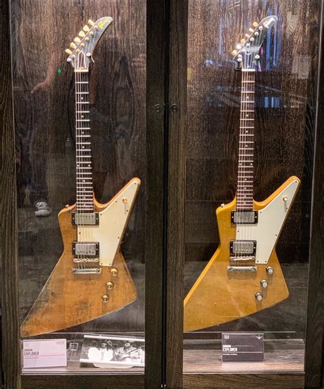 A Pair Of 58 Gibson Explorers From Songbirdsguitarmuseum Gibson