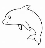 Dolphin Coloring Pages Clipart Clip Colouring Printable Outline Color Cute Kids Baby Experience Dolphins Making Templates Easy Clipartmag Animal Drawing sketch template