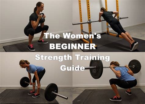 The Women S Beginner Strength Training Guide