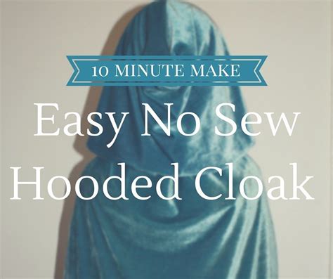 sew hooded cloak book day costumes world book day costumes
