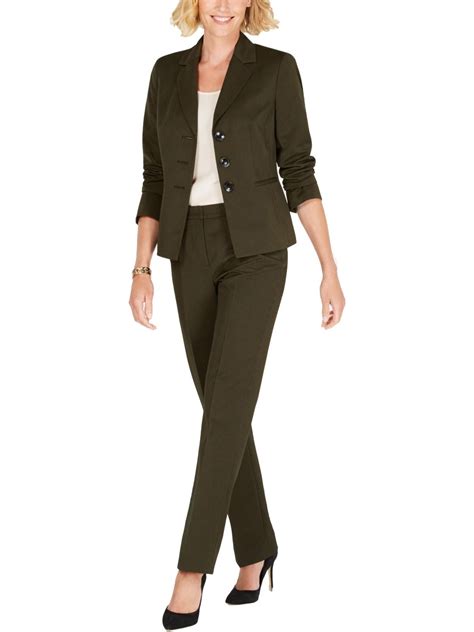 le suit le suit womens business work wear pant suit walmartcom