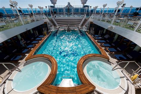 lotus spa pool  emerald princess cruise ship cruise critic