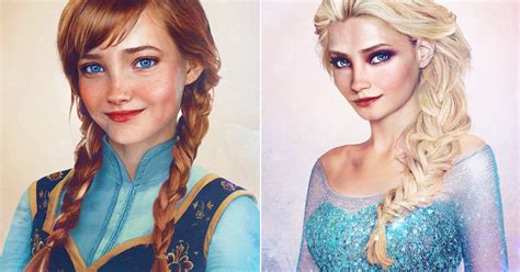 frozen s elsa and anna if they were human metro news