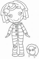 Lalaloopsy Coloring Pages Printable Uniquecoloringpages Book Baby Oopsies Lala Getcolorings Getdrawings Sheet sketch template