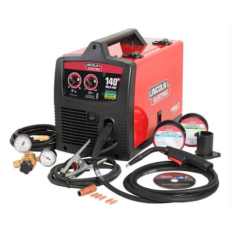 lincoln electric  amp weld pak  hd mig wire feed welder