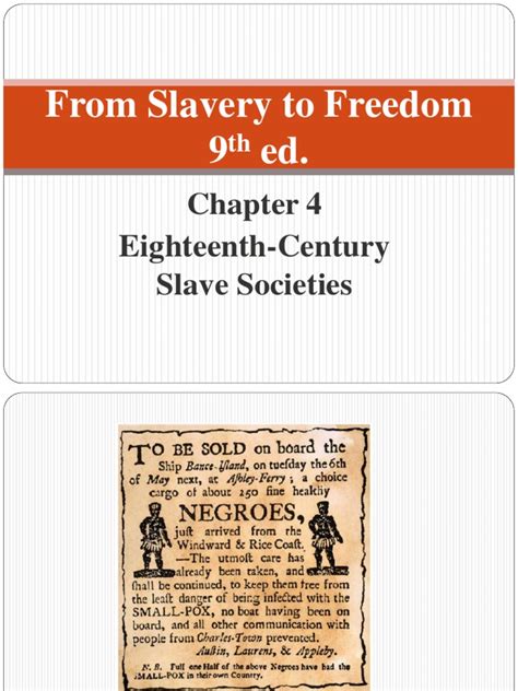 african american history chapter4 ppt slavery crimes