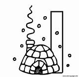 Coloring Alphabet Pages Igloo Printable Printables4kids Kids Clipartmag Drawing Letter Printables sketch template