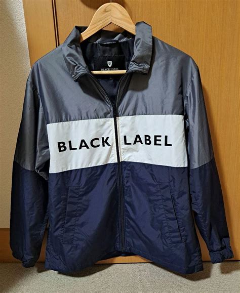 big brand logo blouson burberry black label su gem