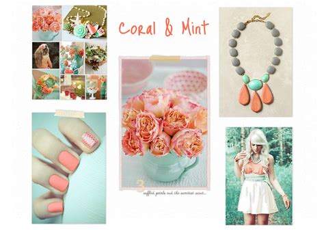 friends blog coral mint