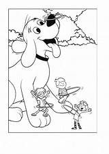 Coloring Clifford Pages Dog Red Big Puppy 6th Birthday Happy Days Printable Cartoon Print Baby Colouring Sheets Kids Having Fun sketch template