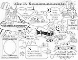 Commandments Commandment Gebote Ausmalbilder Bible Bestcoloringpagesforkids Malvorlagen Ausmalbild Zehn Exodus Bibel Coloringhome sketch template