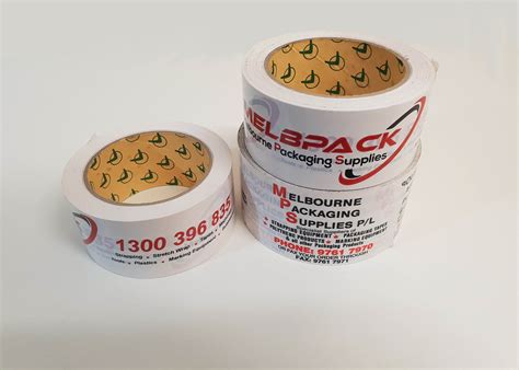 custom printed tapes  branded labels australia melbpack