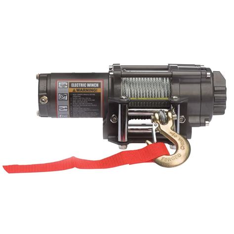 detail   lb capacity  volt electric winch   ft steel cable ca  home depot
