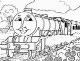 Coloring Pages Diesel Library Clipart Locomotive Steam Train Engine sketch template
