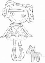 Lalaloopsy Coloring Pages Print Kids Splash Baby Color Birthday Printable Lalaa Getcolorings Fun Cool Dolls Getdrawings Sheets Party sketch template