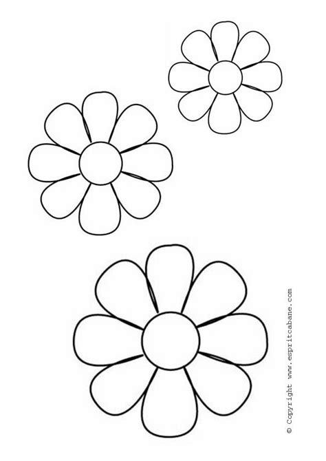 printable flower templates   printable flower