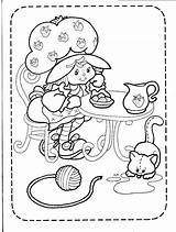 Coloring Pages Books Mermaid Choose Board Shortcake sketch template